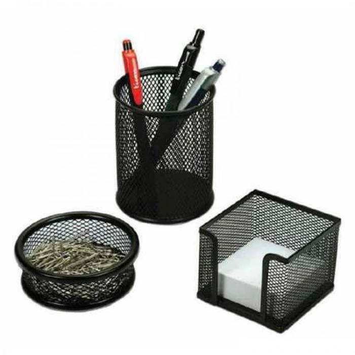 KRAF PERFORE MASA SETİ 3LÜ 470G SİYAH