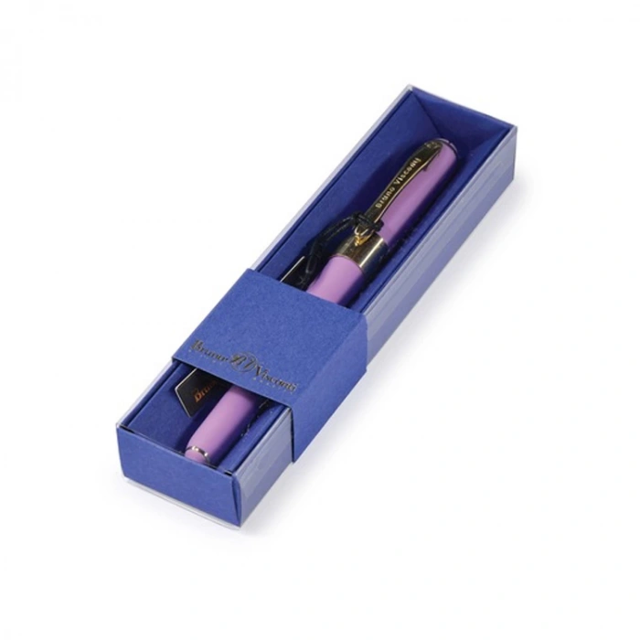 BRUNO VISCONTI  MONACO 0.5mm KUTULU PEMBE GÖVDE TÜKENMEZ KALEM MAVİ 20-0125/186