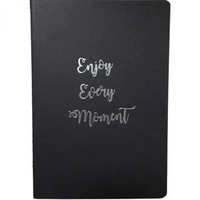 LİZY IVORY SİYAH KAPAK 40 YP.ÇİZGİLİ DEFTER SYH13