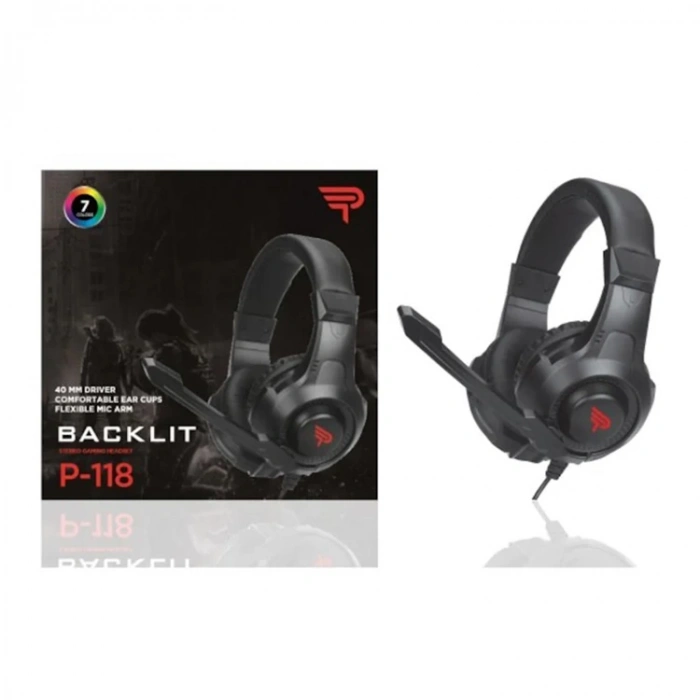 PLATOON PL-118 BACKLIT MİKROFONLU KULAKLIK
