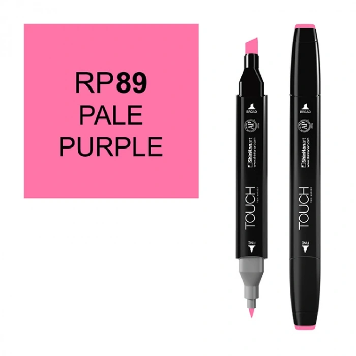 TOUCH TWIN RP-89 ÇİFT UÇLU MARKER PALE PURPLE