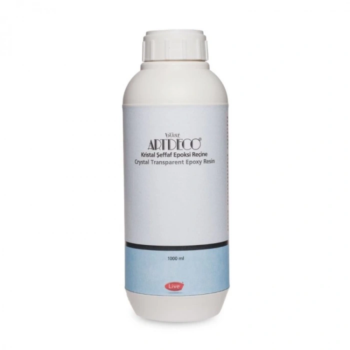 ARTDECO EPOKSİ REÇİNE KRİSTAL ŞEFFAF 1000 ML.