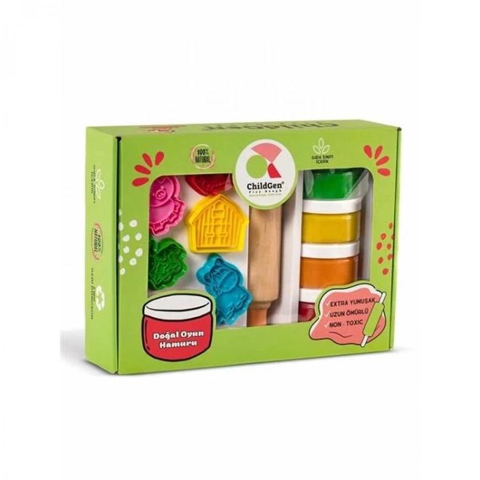 CHILDGEN PLAY DOUGH - PREMIUM OYUN HAMURU SETİ - ÇİFTLİK