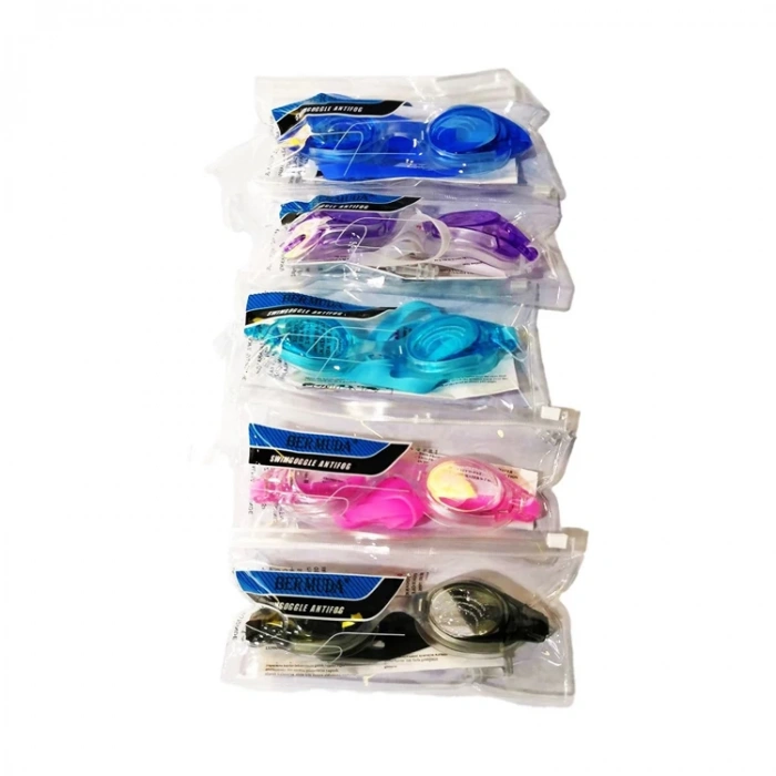 BERMUDA KZL-K1138 YÜZÜCÜ GÖZLÜGÜ SİLİKON KAYIŞ ESNEK BURUN PVC ÇANTALI