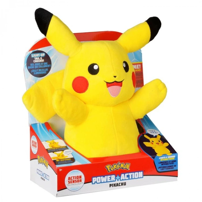 NECOTOYS POK97834 PIKACHU SESLİ IŞIKLI PELUŞ