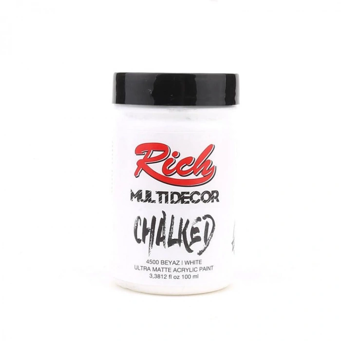 RİCH MDC-100-4500 MULTİ DECOR CHALKED 100 CC BEYAZ