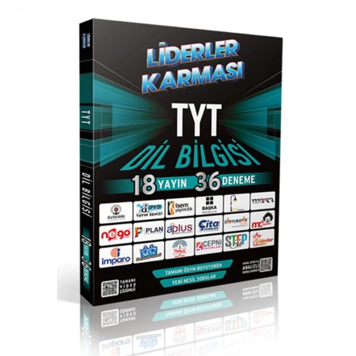 LİDERLER KARMASI TYT DİL BİLGİSİ DEMELERİ 18x36