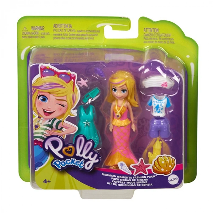 MATTEL GDM01/ GNG72 POLLY POCKET VE MODA AKSESUARLARI SETİ
