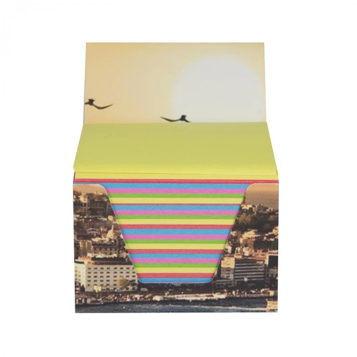 OFIX KÜP BLOK 8x8cm NOT KAĞIDI RENKLİ OFX-0431