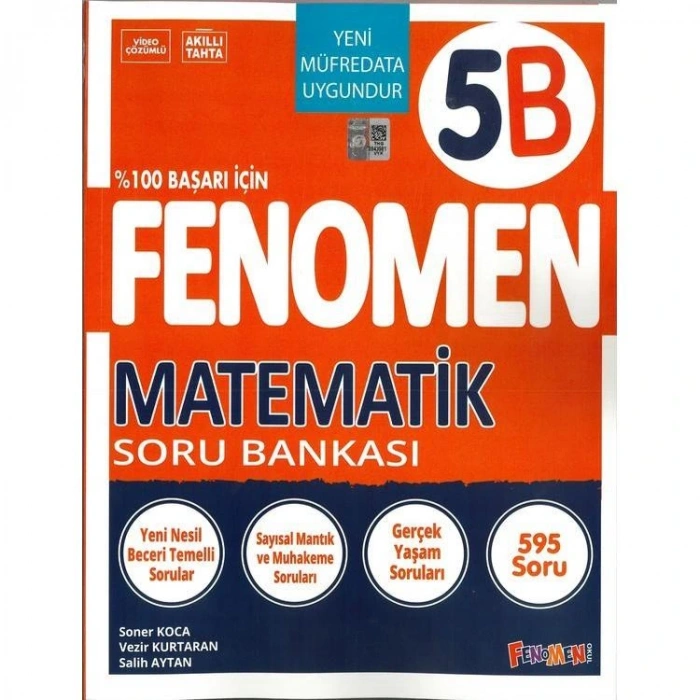 FENOMEN 5. SINIF MATEMATİK B SORU BANKASI