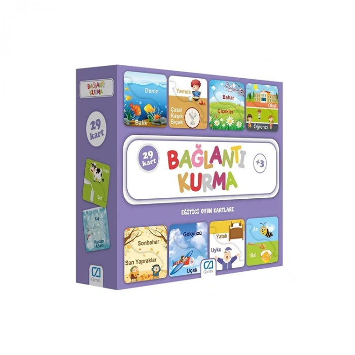 KS GAMES CA.5043 BAĞLANTI KURMA - EĞİTİCİ OYUN KARTLARI