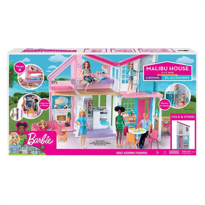 MATTEL BARBİENİN MALIBU EVİ FXG57-9654