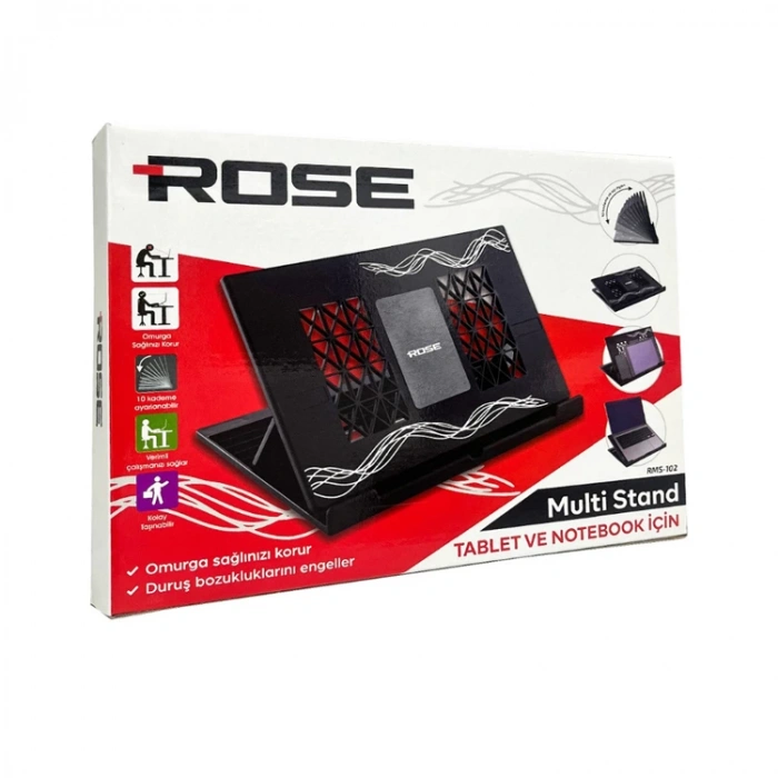 ROSE RMS-102 10 KADEMELİ NOTEBOOK TABLET MULTİ STAND