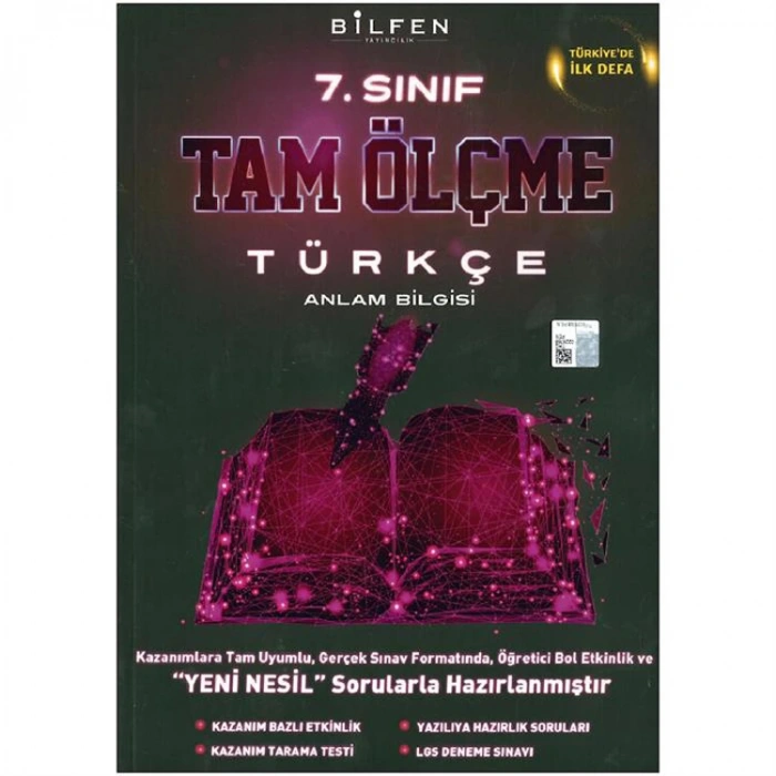 BİLFEN 7. SINIF TÜRKÇE TAM ÖLÇME