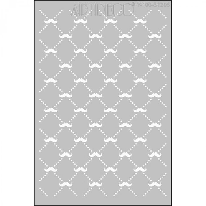 ARTDECO STENCİL A4 VINTAGE BAY-1 203