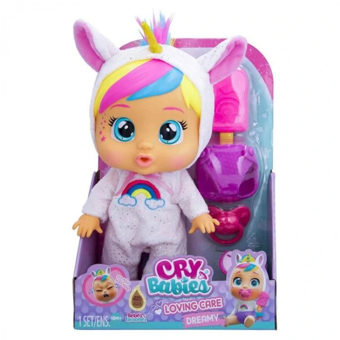 CRY BABIES CY860000 LOVING CARE  DREAMY AĞLAYAN BEBEK 911840 18M+