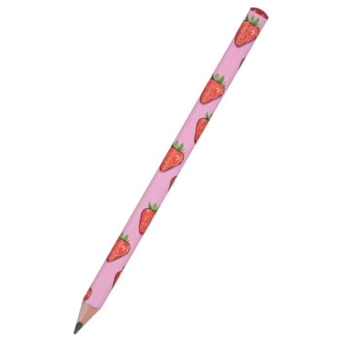 BRUNO VISCONTI HAPPY GRAPHIX JUMBO KURŞUN KALEM 4B 3.5 mm MEYVELER- ÇİLEK 21-0062/13