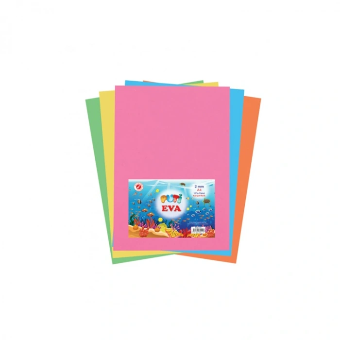 PUTİ 20X30 KLASİK EVA 10LU KARIŞIK RENK TEK PAKET