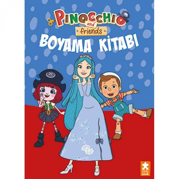 PİNOKYO VE ARKADAŞLARI 2 BOYAMA KİTABI