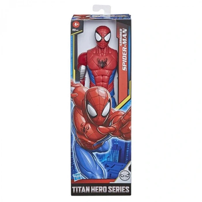 HASBRO E7329/E8522 TİTAN HERO WEB WARRIORS ARMORED SPIDERMAN FİGÜR