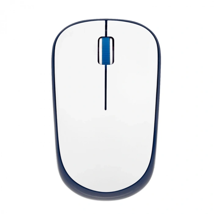 EVEREST SM-833 USB 1200dpi KABLOSUZ OPTİK MOUSE BEYAZ-TURKUAZ