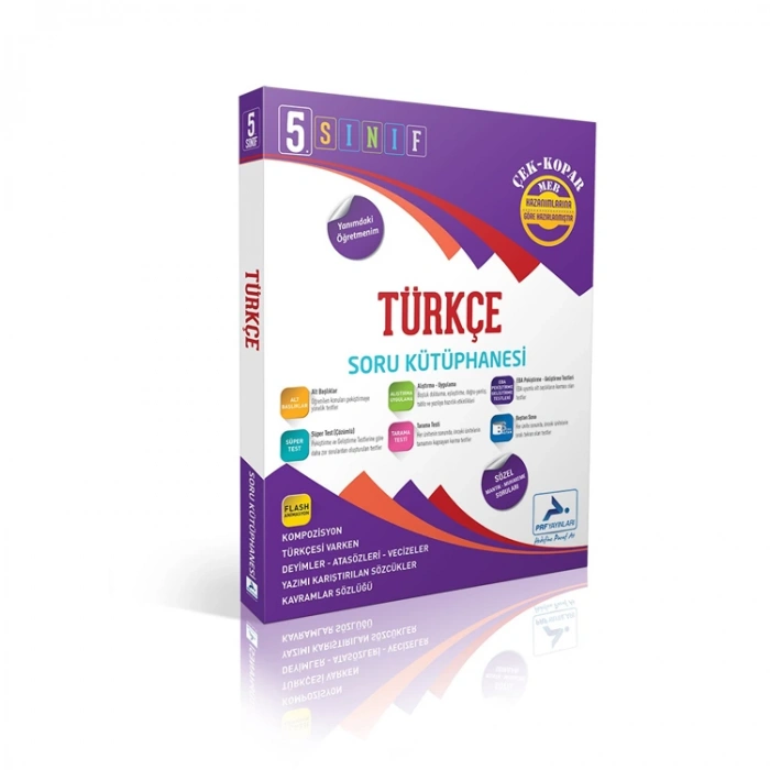 PARAF 5. SINIF TÜRKÇE SORU KÜTÜPHANESİ