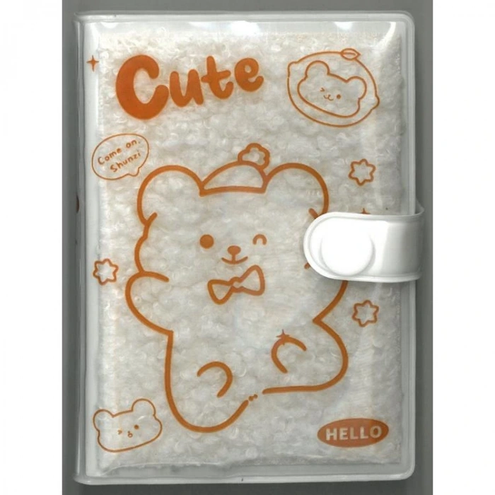 SÜDOR A7-280-2  ÇITÇITLI ŞEFFAF PVC KAPAK A7 ÇİZGİLİ 80 YP. NOT DEFTERİ - TEKLİ