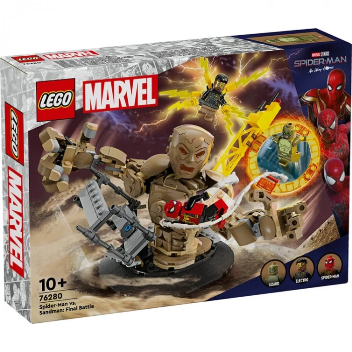 LEGO 76280  MARVEL ÖRÜMCEK ADAM KUM ADAMA KARŞI  347 PARÇA 10+