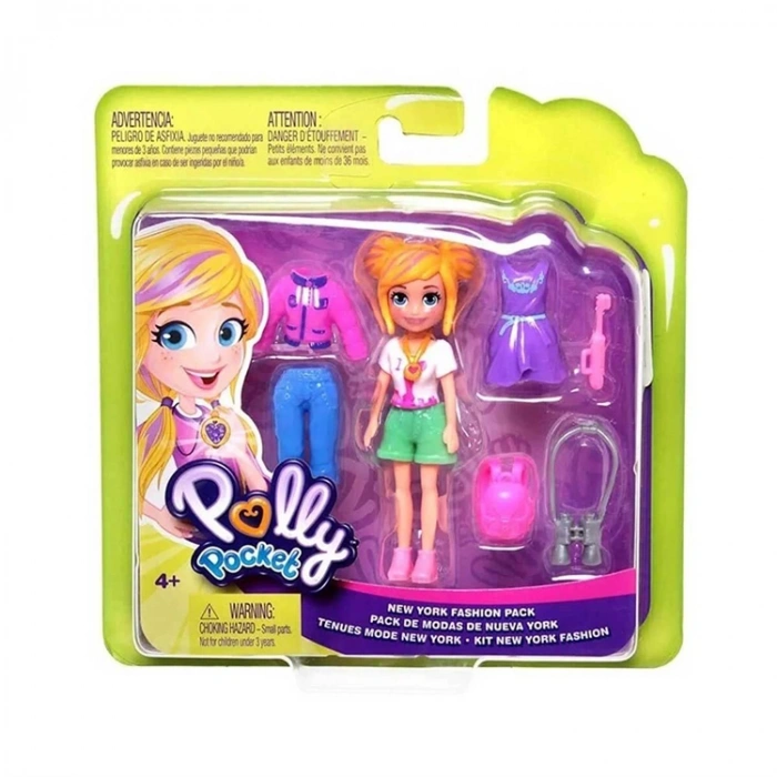 MATTEL GDM01/  POLLY POCKET VE MODA AKSESUARLARI SETİ