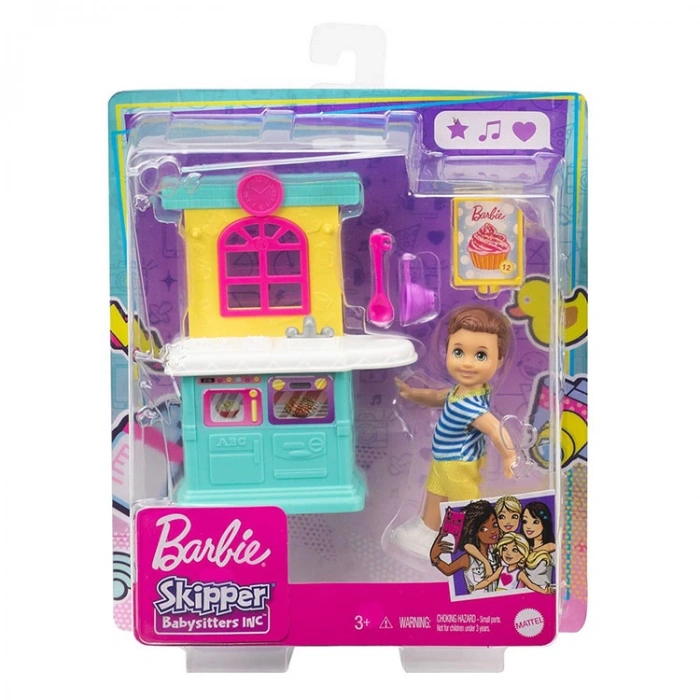 MATTEL FXG94- GRP16 BARBIE BEBEK BAKICISI SKIPPER OYUN SETİ