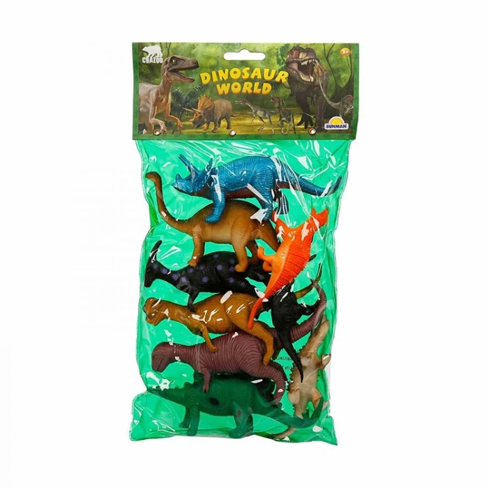 SUNMAN F283 9LU DİNOZORLAR DÜNYASI POŞETLİ