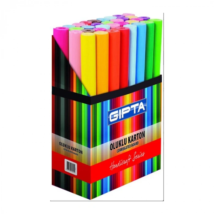 GIPTA RENKLİ OLUKLU KARTON 50x70