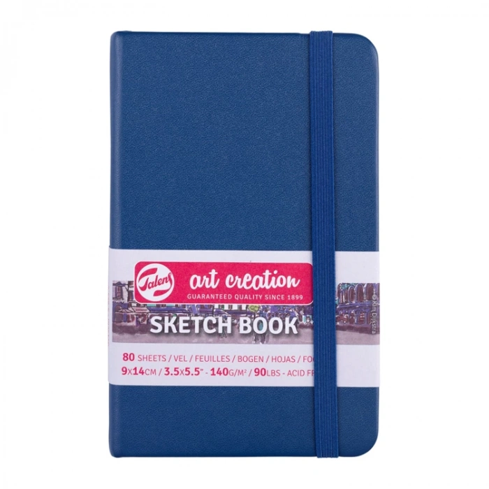 TALENS ART CREATION SKETCHBOOK 9X14 cm 140 gr. 80YP. ESKİZ DEFTERİ LACİVERT - RT9314231M