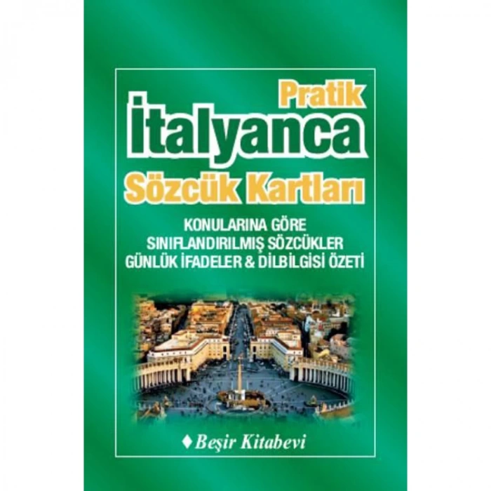 BEŞİR PRATİK İTALYANCA SÖZCÜK KARTLARI