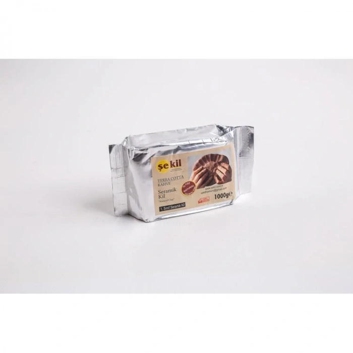 ŞEKİL VK1000BYZ KİL HAMURU TERRA COTTA/KAHVE  1000GR.