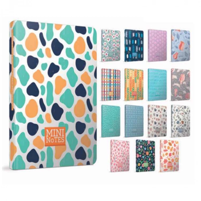 GIPTA MİNİ NOTES İP DİKİŞLİ FLEXI SERT KAPAK NOT DEFTERİ A7 80YP. ÇİZGİLİ