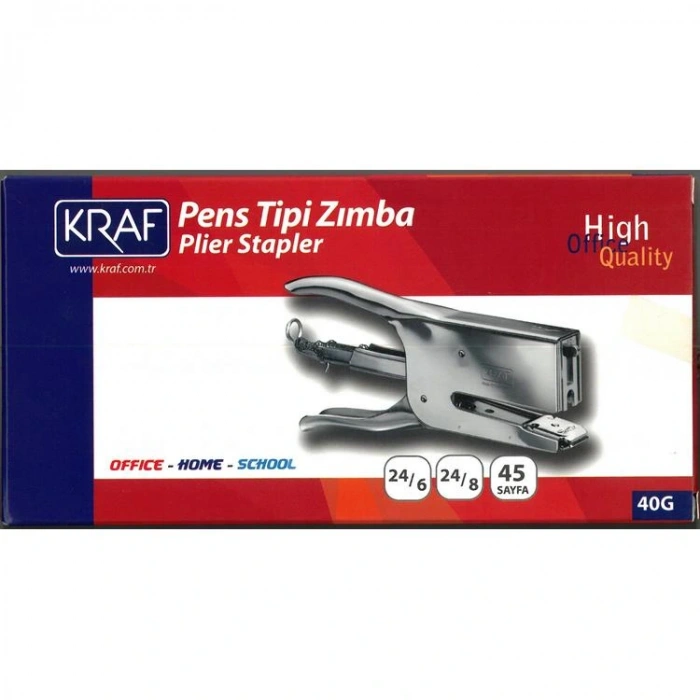 KRAF 40G ZIMBA MAKİNESİ PENS TİPİ 45 SAYFA 24/6