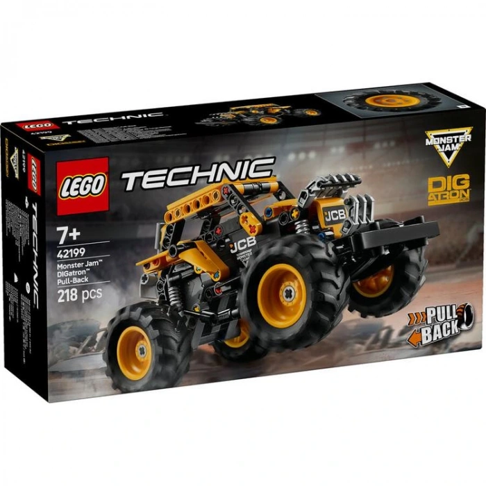 LEGO TECHNIC 42199 MONSTER JAM DIGATRON ÇEK BIRAK 218 PARÇA 7+