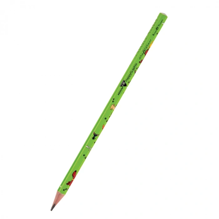 BRUNO VISCONTI HAPPY GRAPHIX ÜÇGEN KURŞUN KALEM HB  KÖPEK YERİ 21-0030/40