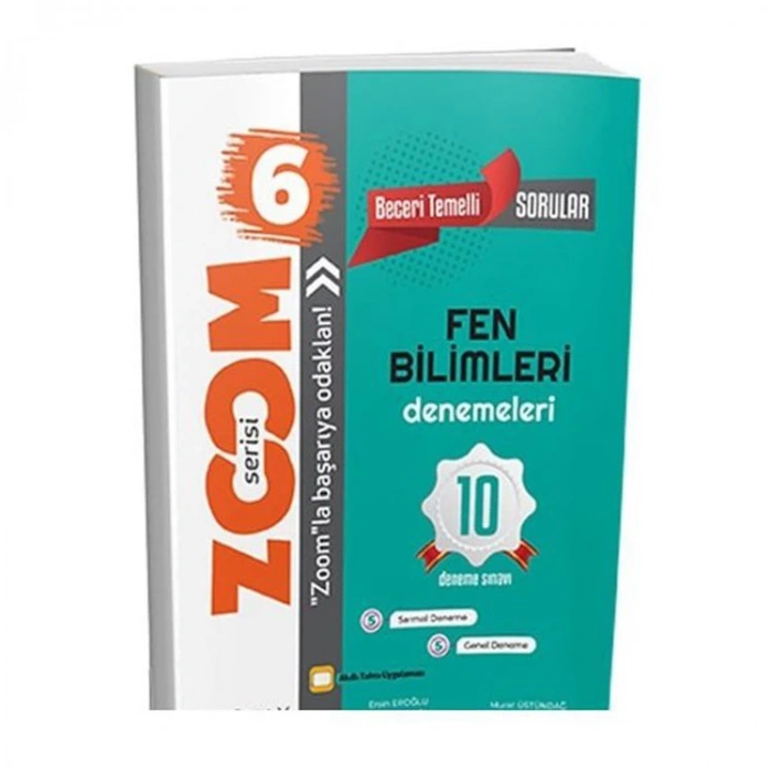 GÜNAY YAYINLARI 6. SINIF ZOOM FEN BİLİMLERİ 10LU DENEME SINAVI