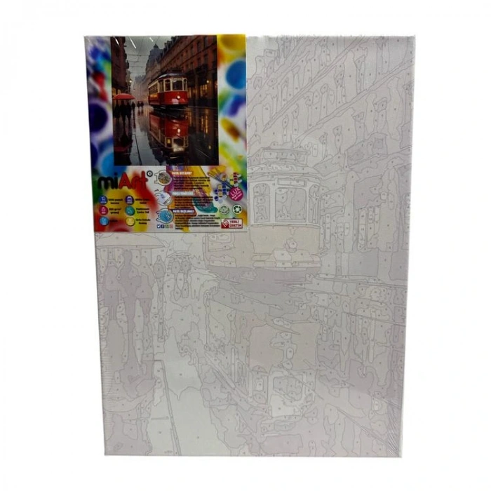 MİART MSB30419 30X40 SAYILARLA BOYAMA TUVAL - TAKSİM