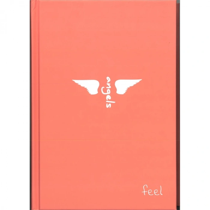DEFFTER ANGELS/ FEEL  SERT KAPAK A5 ÇİZGİSİZ DEFTER 96 YP