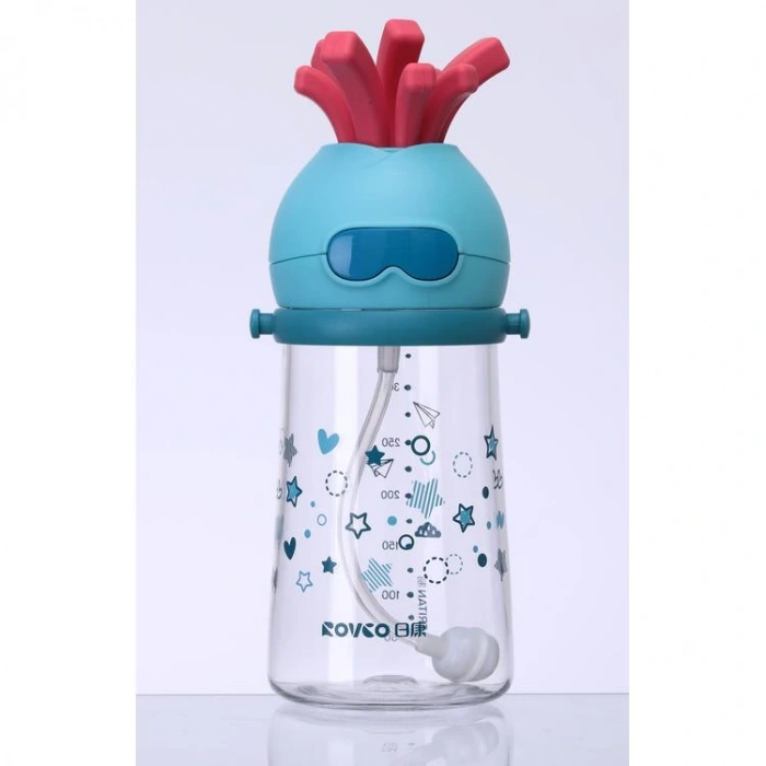 VAGONLIFE ROVCO PİPETLİ ASKILI ÇOCUK  MATARASI B1034 320 ML 6 AY +