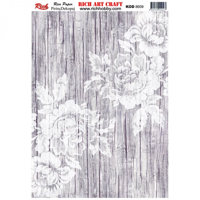RİCH 8609 PİRİNÇ DEKOPAJ KAĞIDI