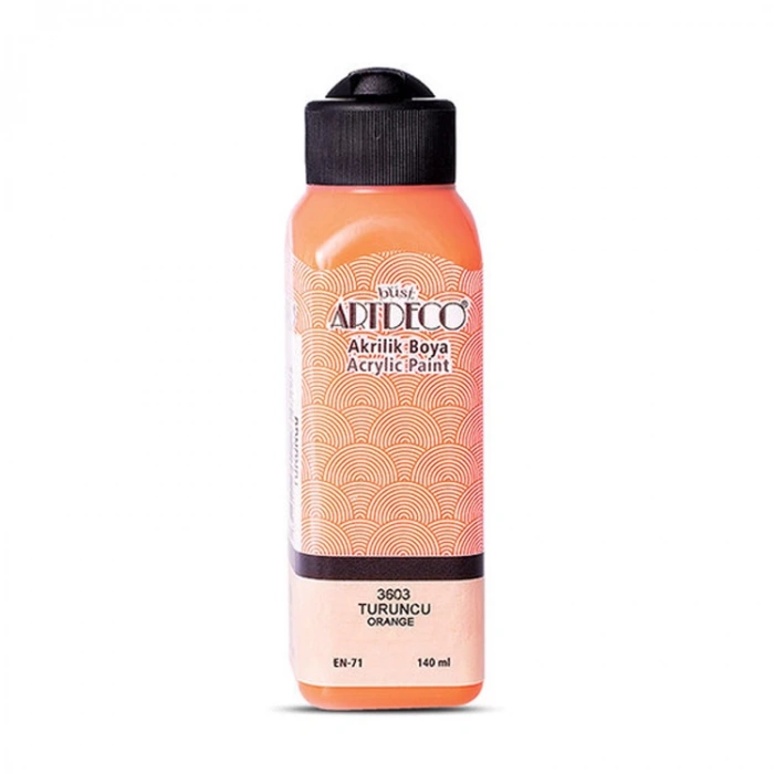ARTDECO AKRİLİK BOYA 140 ML. TURUNCU 3603