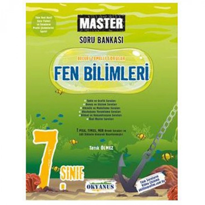 OKYANUS  7. SINIF MASTER FEN BİLİMLERİ SORU BANKASI
