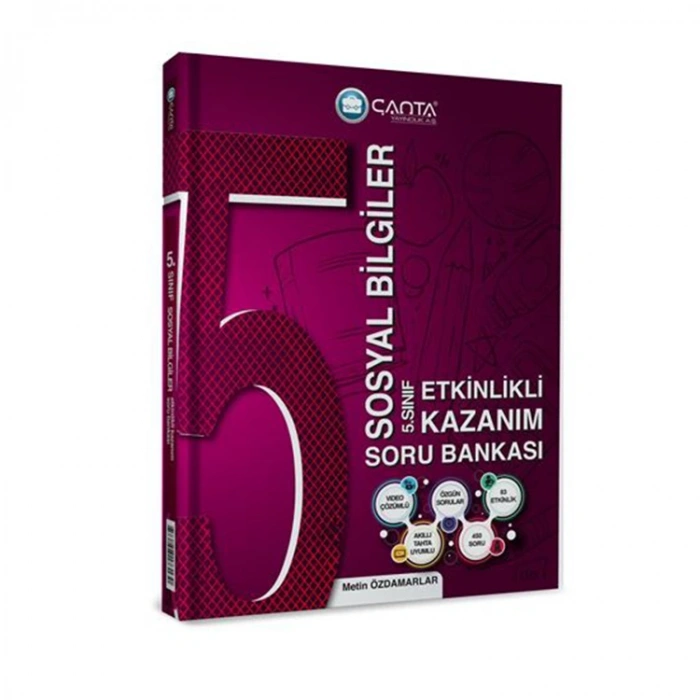 ÇANTA 5. SINIF SOSYAL BİLGİLER ETKİNLİKLİ KAZANIM SORU BANKASI