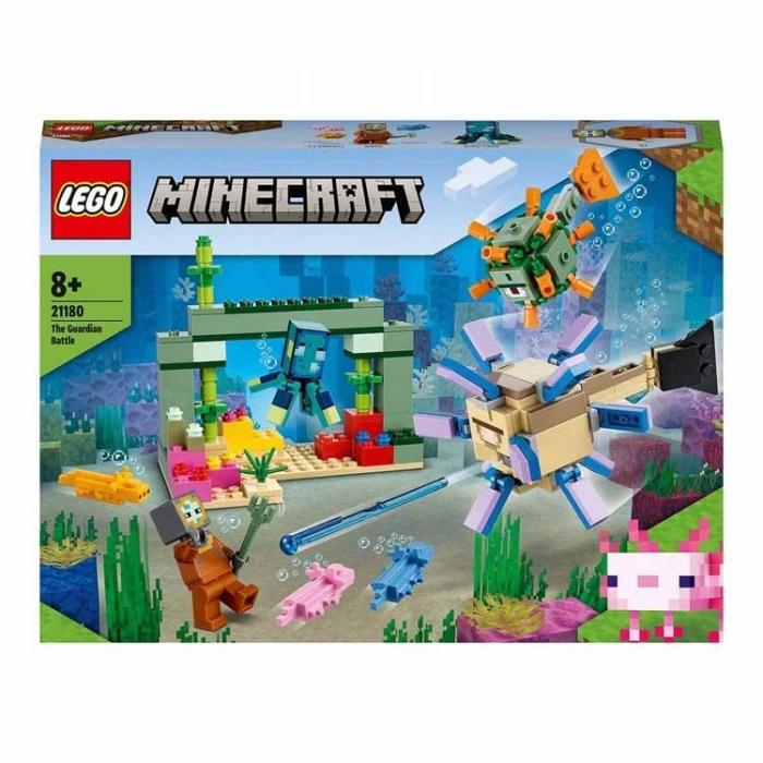 LEGO MINECRAFT 21180 THE GUARDIAN BATTLE 255 PARÇA