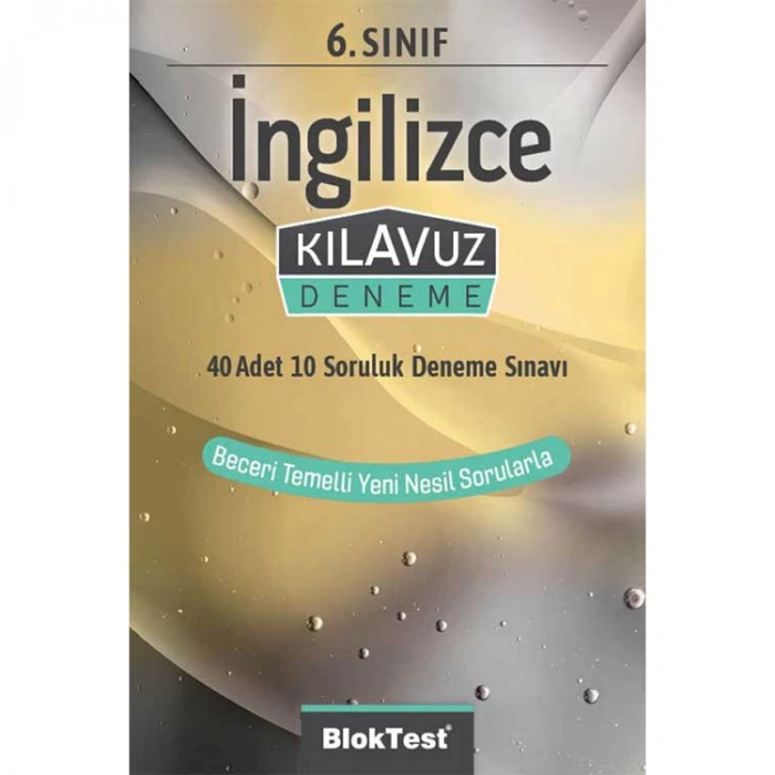 BLOKTEST 6.SINIF İNGİLİZCE KILAVUZ DENEME