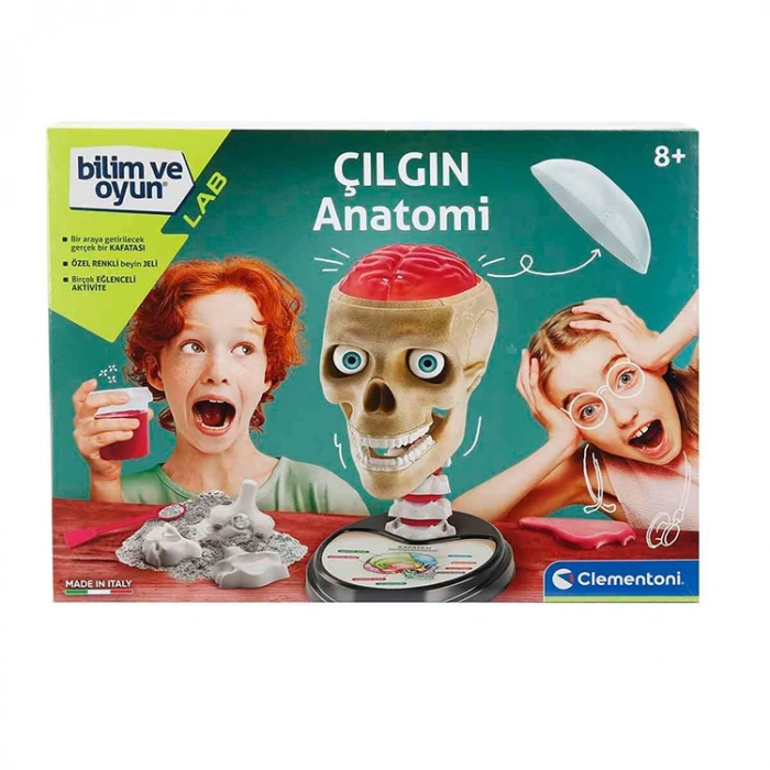 CLEMENTONI 64322 BİLİM VE OYUN ÇILGIN ANATOMİ